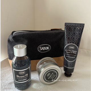 🦄【現貨】SABON 紳士系列 Gentleman 禮盒組 護手霜 身體乳 身體磨砂膏 二合一臉部磨砂膏