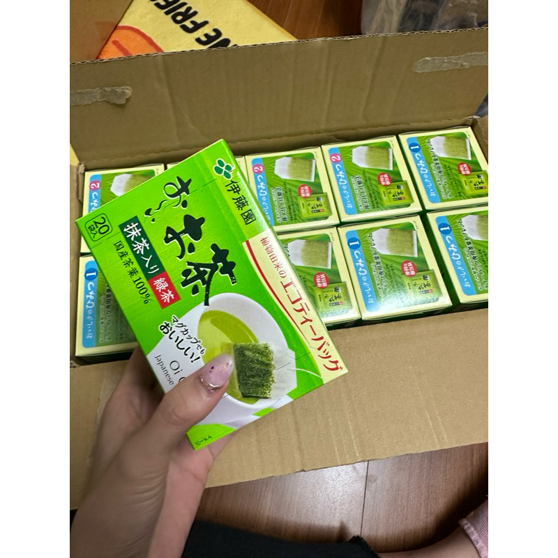 🇯🇵日本現貨 伊藤園 綠茶包 抹茶 茶包 1.8克 日本國產