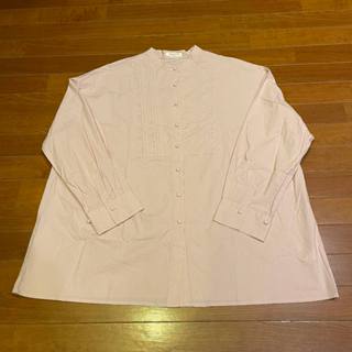 FREAK'S STORE 男寬版粉紅亨利領休閒長袖襯衫 日系風格時尚品牌經典潮流流行 City Boy穿搭 百搭基本款