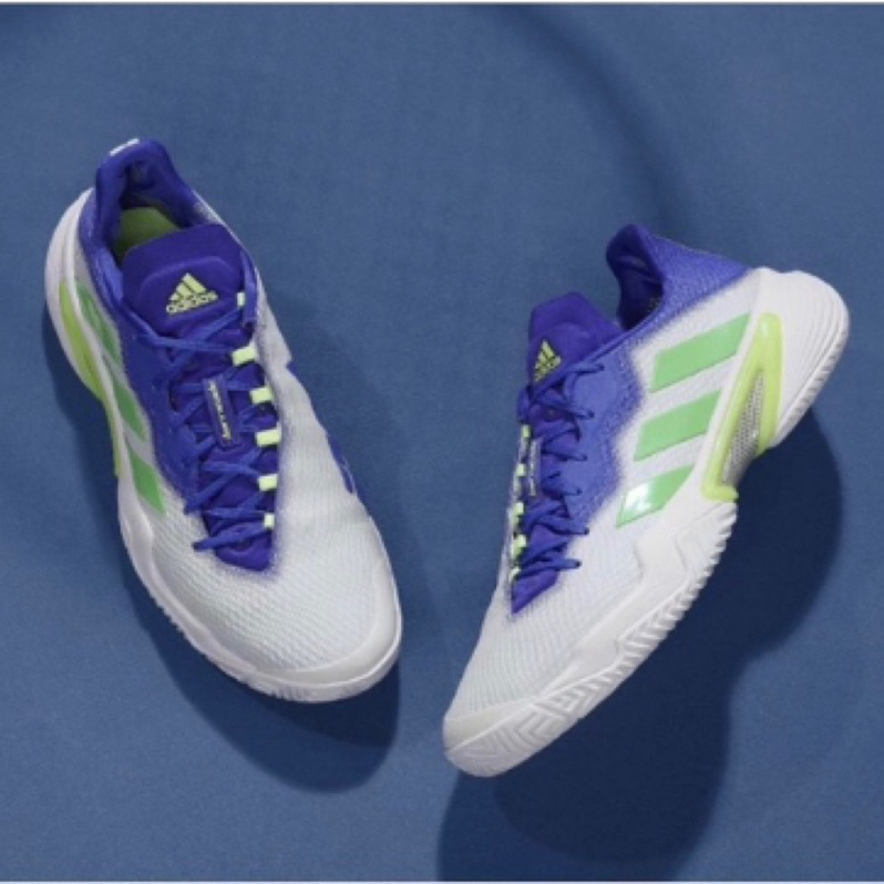 ADIDAS 2021 Barricade 帥氣消光色 網球鞋 美網球星款 Tsitsipas Thiem