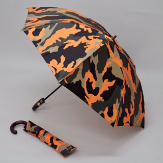 展示新品 Porter x 前原光榮商店 PS CAMO 日本皇室御用 吉田ma1 稀有 絕版 橘迷彩 傘 雨傘 陽傘