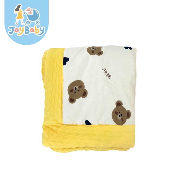 JOYBABY 加厚兒童棉被 泡泡毯 多功能加厚暖膚毯 雙面雙色親膚加厚蓋被毯