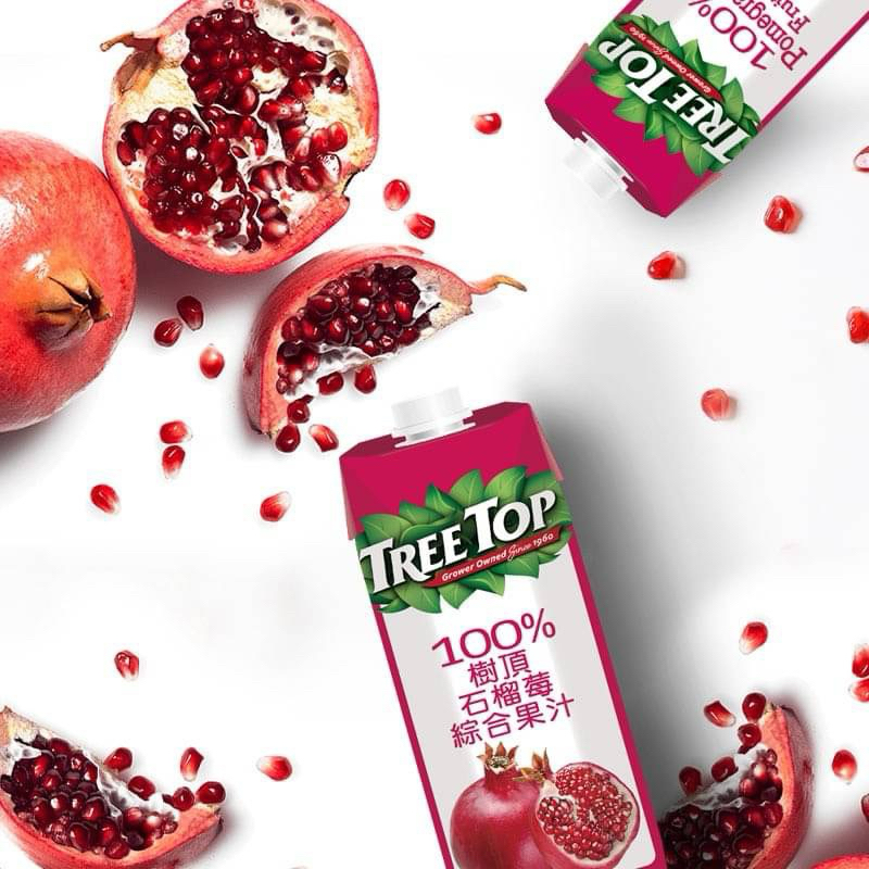 【TreeTop】樹頂100%石榴莓綜合果汁1L