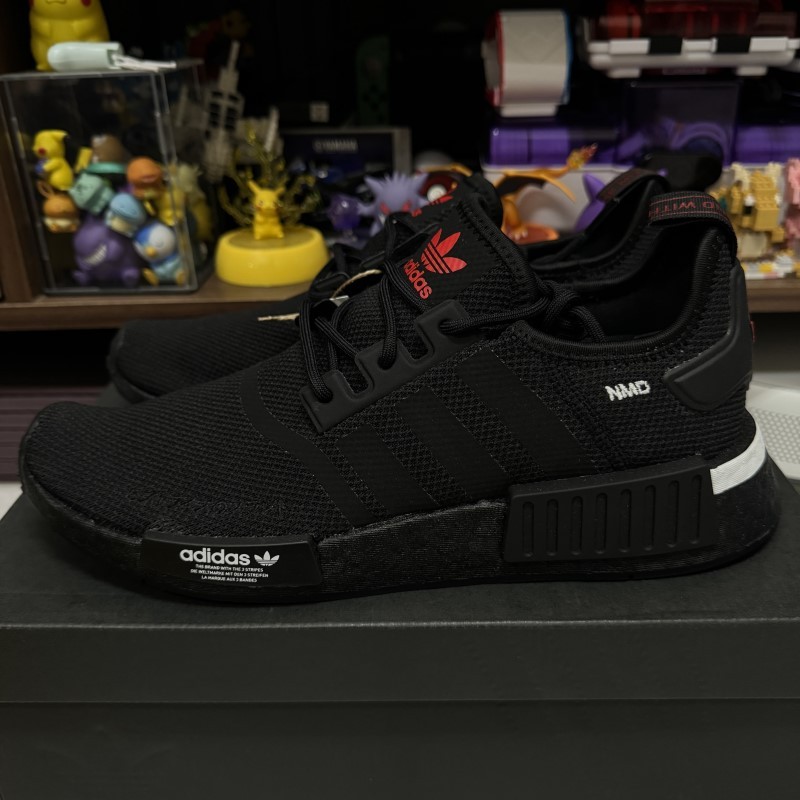 【小八】Adidas x Shoe Palace NMD R1 Black Scarlet 黑紅 HQ2068