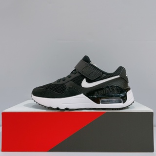 NIKE AIR MAX SYSTM (PS) 中童 黑色 透氣 氣墊 魔鬼氈 運動 休閒鞋 DQ0285-001