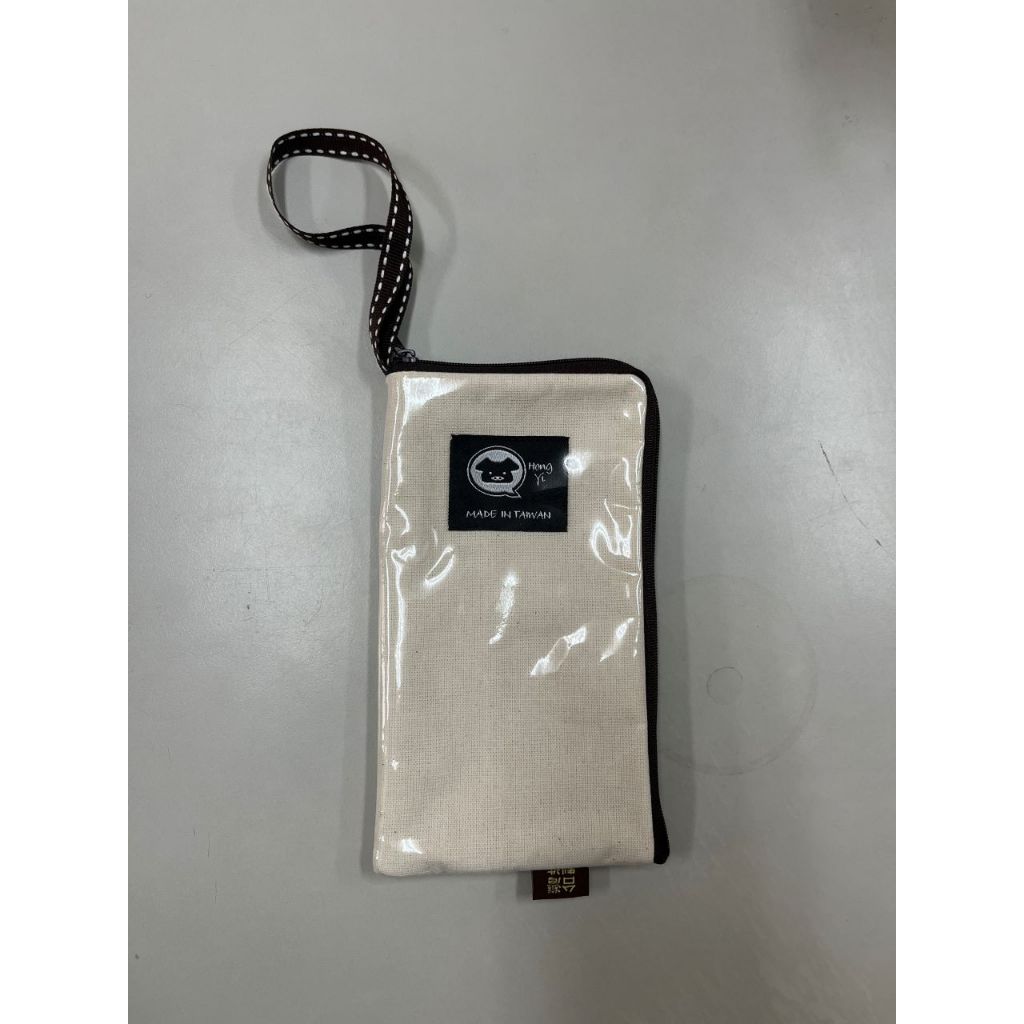 台灣製防水原紗手挽L型手機袋