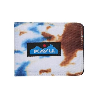 咪丸媽【西雅圖 KAVU】防潑水摺疊短夾 Watershed Wallet 地空扎染
