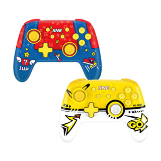【八米蔚藍】Switch Pro 良值 手把 寶可夢 皮卡丘 瑪利歐 NFC 遊戲搖桿 手柄 控制器 連發