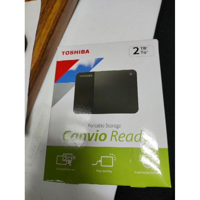 東芝 TOSHIBA Canvio Ready B3 2TB 2.5吋行動硬碟 （黑） HDTP320AK3AA