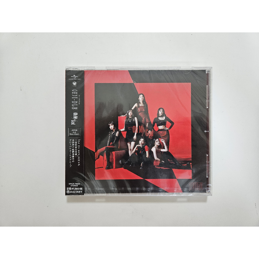 帯付き【初回A】(G) I-DLE Oh my god CD DVD Oh my god (Mini