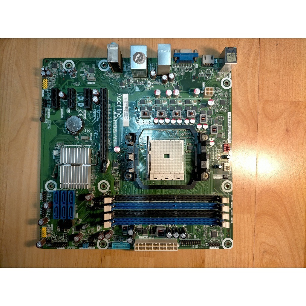 A.FM2+主機板-Acer 宏碁 AAHD3-VC Aspire M1470-V DDR3雙通道 A系列 直購價470