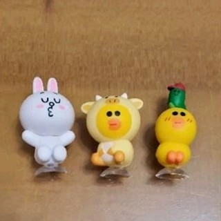全家X Line Friends 熊大好友啵啵吸盤公仔