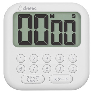 [樸樂烘焙材料]日本DRETEC大螢幕 計時器 T616