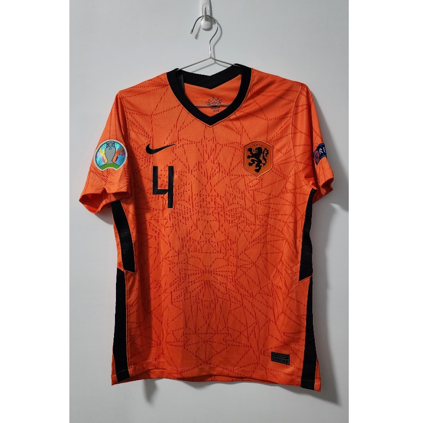 Nike 荷蘭 Netherlands 2020/21 KNVB 主場 吸濕排汗 足球 運動 短袖 球衣 泰國製