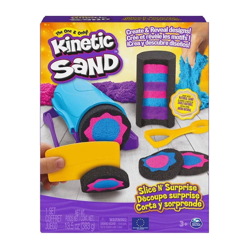(3歲以上適用) Kinetic Sand 動力沙-驚喜切片組