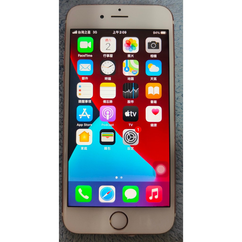 10 公司貨 Apple iPhone 6s 64G 4.7吋 4G Touch ID 指紋辨識 二手手機