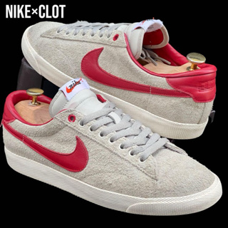 【ROOM 3703】CLOT x Nike Tennis Classic AC 麂皮 US10二手美品