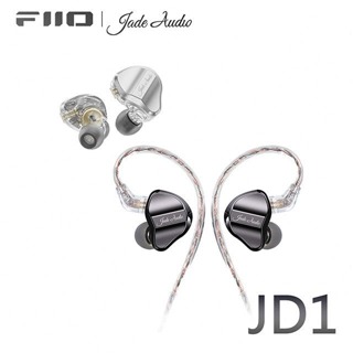 【FiiO X Jade Audio JD1 單動圈CIEM可換線耳機】10mm LCP液晶振膜/0.78mm雙針可換線