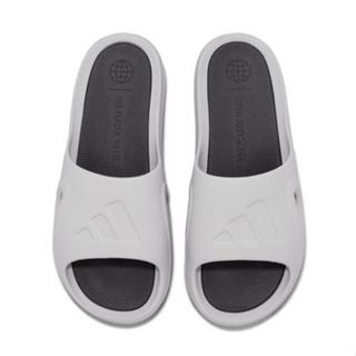 adidas 拖鞋 Adicane Slide 女鞋 一體式 軟底 環保材質 涼拖鞋 愛迪達 灰 ID7188