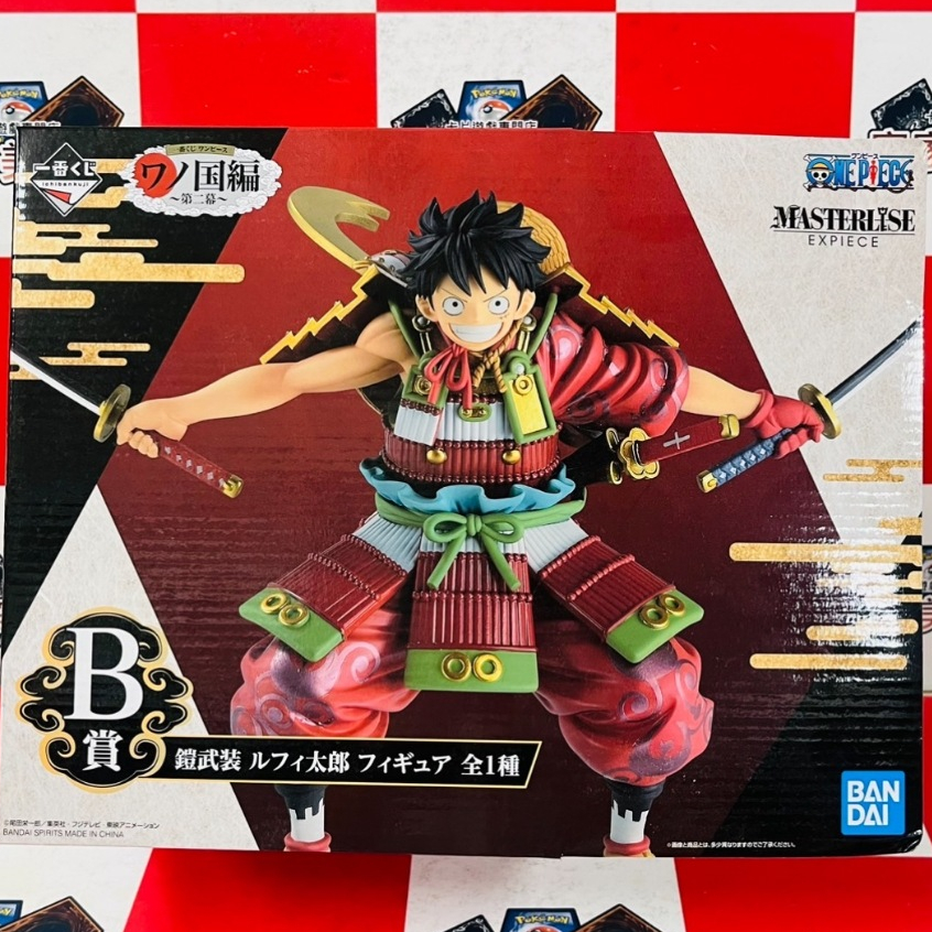 【卡牌魔女】現貨 正版 一番賞 B賞 魯夫 PVC 和之國篇 第二篇 航海王 ONE PIECE