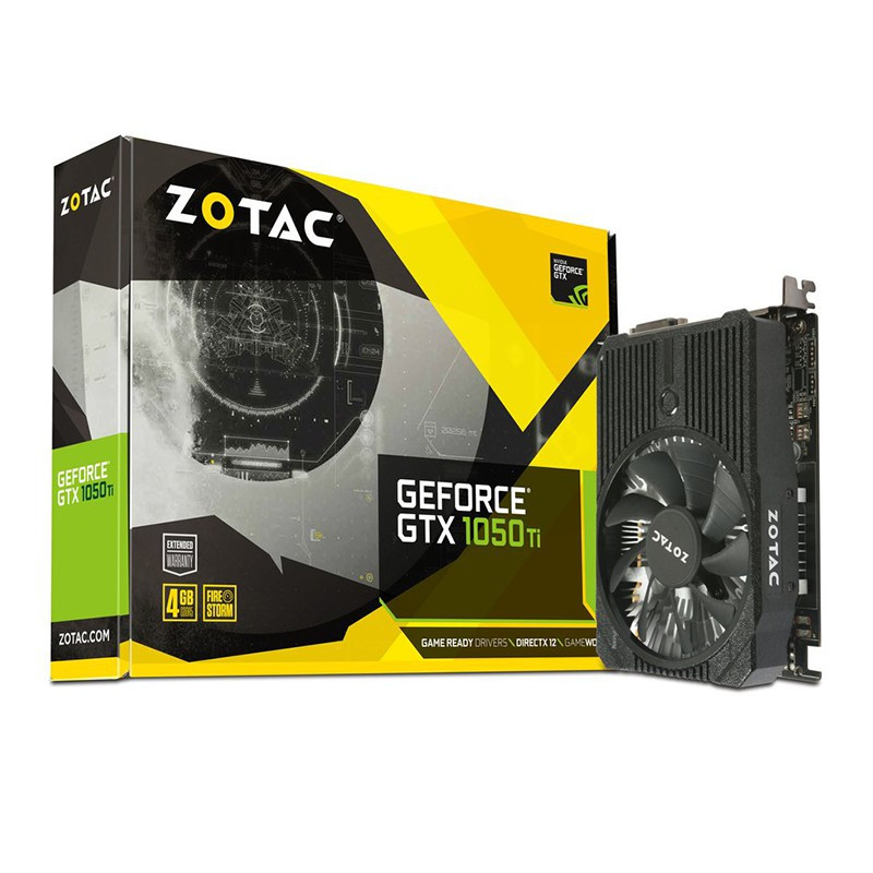 Zotac 索泰 GeForce GTX1050Ti Mini 4G 顯示卡 1050ti 1050 1650