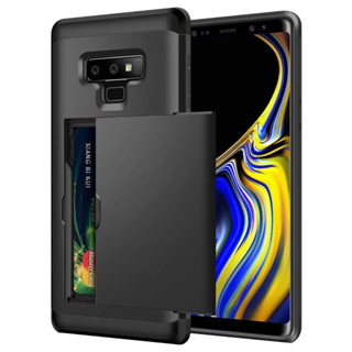 插卡殼 防摔殼 適用於 三星Galaxy NOTE9 8 note10 手機殼 note10+保護殼note8防摔