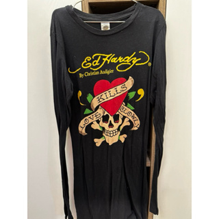 ed hardy 長版tee