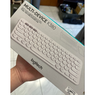 Logitech 羅技 K380 跨平台藍芽鍵盤《珍珠白》