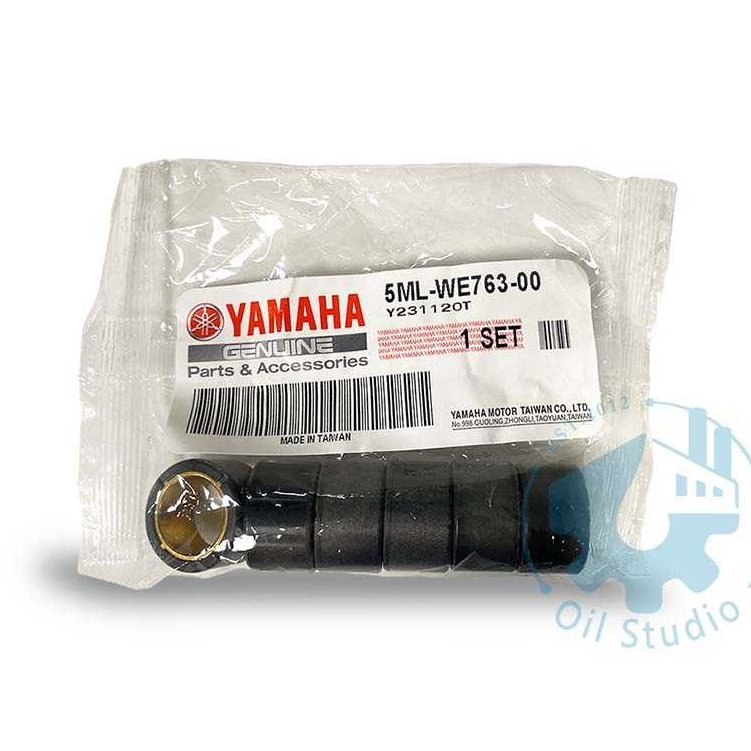 《油工坊》YAMAHA 山葉 原廠  5ML 普利珠 滾珠組 9g 勁戰 GTR BWS 5ML-WE763-00