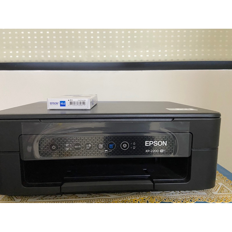 Epson-xp 2200 噴墨列表機+黑色墨水夾*1