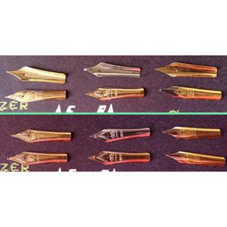 老鋼筆 筆尖 寫特利小花尖35mm 6號大片尖筆幅f/ef 金豪100M/F書法尖派克 parker 百樂 寫樂 白金