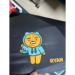 kakao friends Ryan Kakao friends萊恩 可愛 手動雨傘 全新未使用