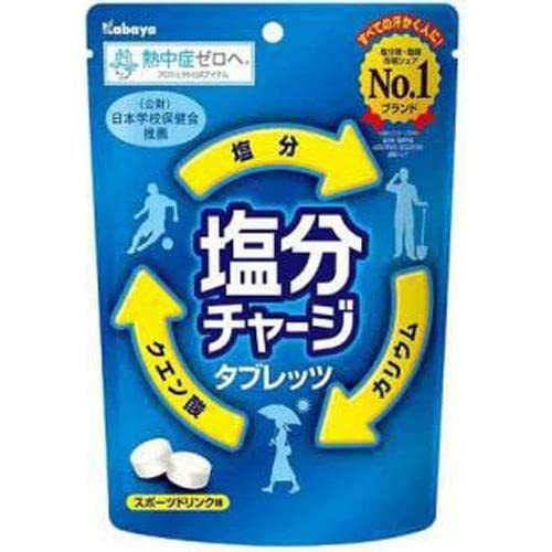 日本Kabaya 卡巴 鹽味糖錠 鹽糖錠 塩分 補充 81g 運動 登山 慢跑 野營