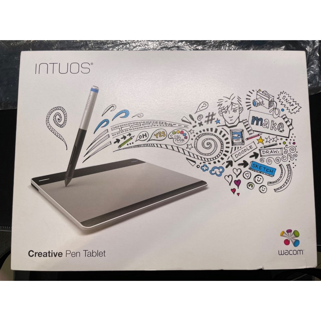 Wacom Intuos CTL-480繪圖板CTH-480繪圖板 ctl480 給評價多贈送筆芯(填備註或私訊我)