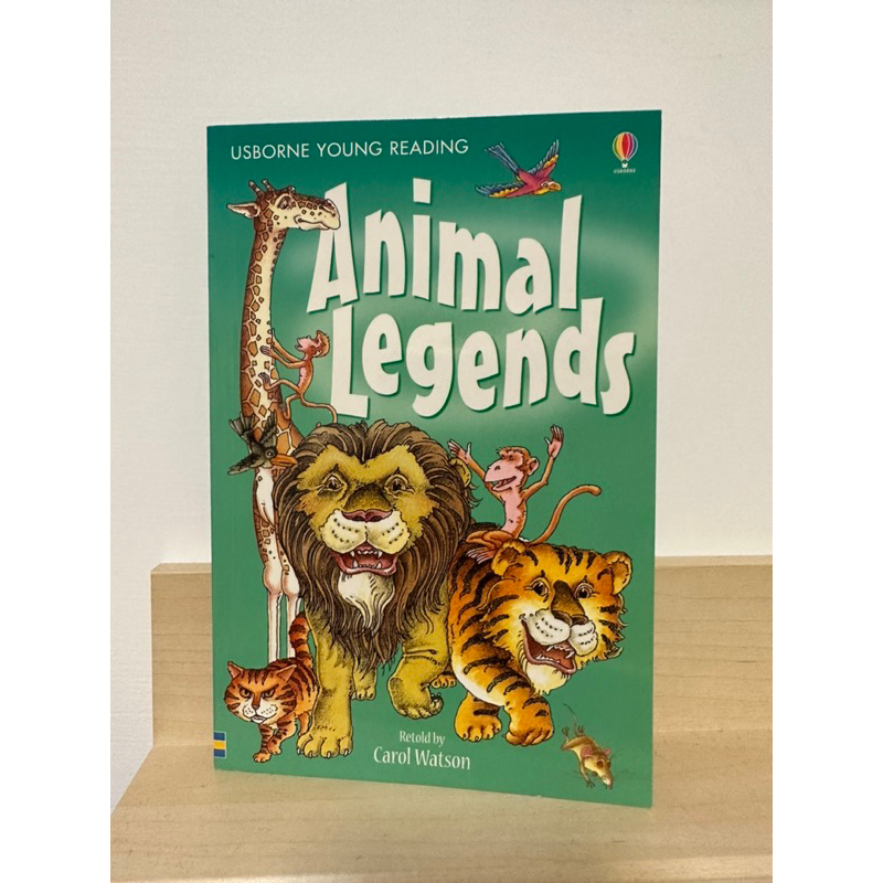 Animal Legends 英文 讀本 平裝本 沒有CD 英文繪本 usborne 童書 讀本 二手童書 英文