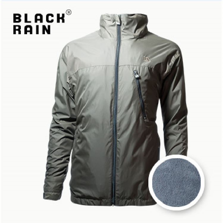 【荷蘭Black Rain】三合一夾克，刷毛夾克 BR-1375030 (8682  A灰/深灰)