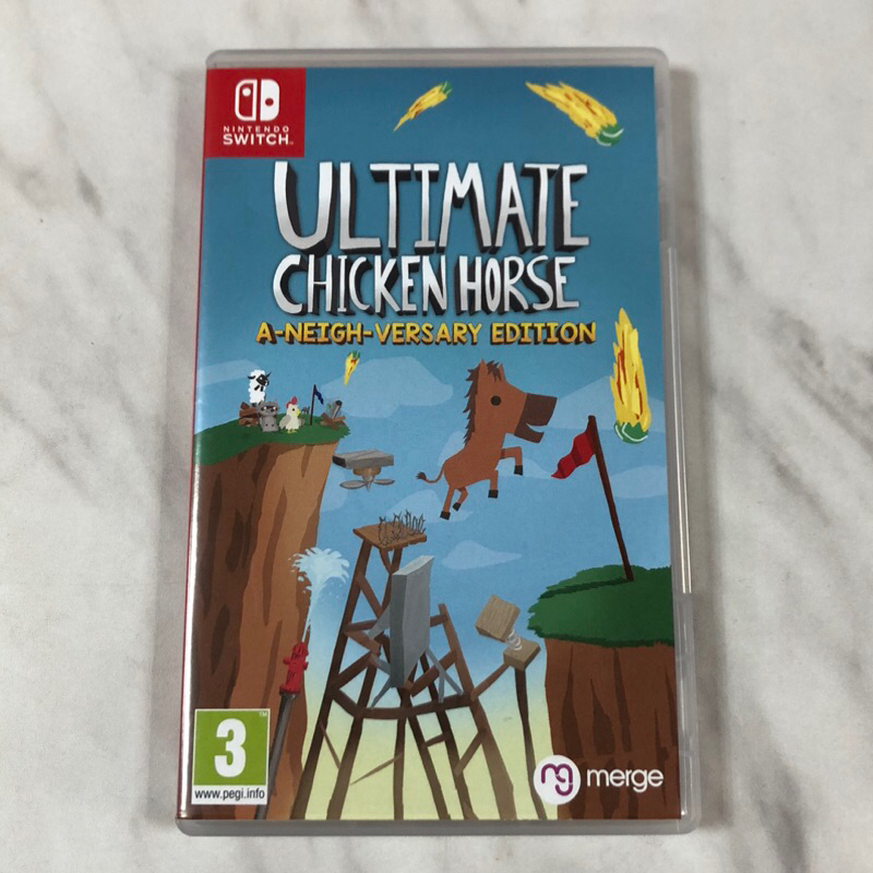 （二手） switch 超級雞馬 Ultimate Chicken Horse 有中文 NS