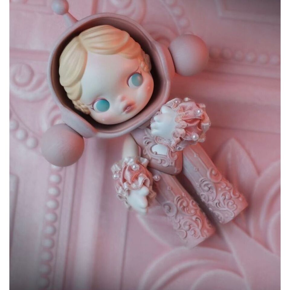 SKULLPANDA巻草　舒花　2点セット POPMART﻿】 Skullpanda 200% 舒花 limited edition unboxing