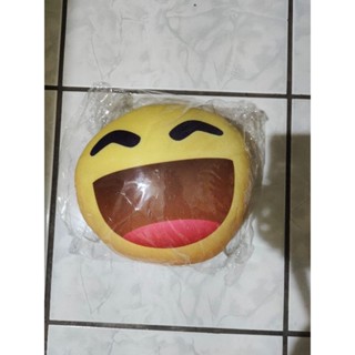 全新 正版 Facebook emoji 笑臉 抱枕 兩面印刷