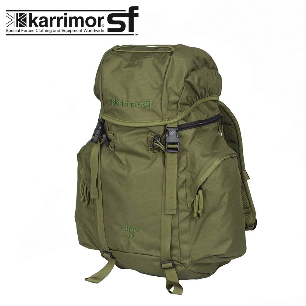 【Karrimor SF】軍規 原廠貨 中性 Sabre 35 軍規背包 多功能中性背包 健行/生活/旅行 橄欖綠