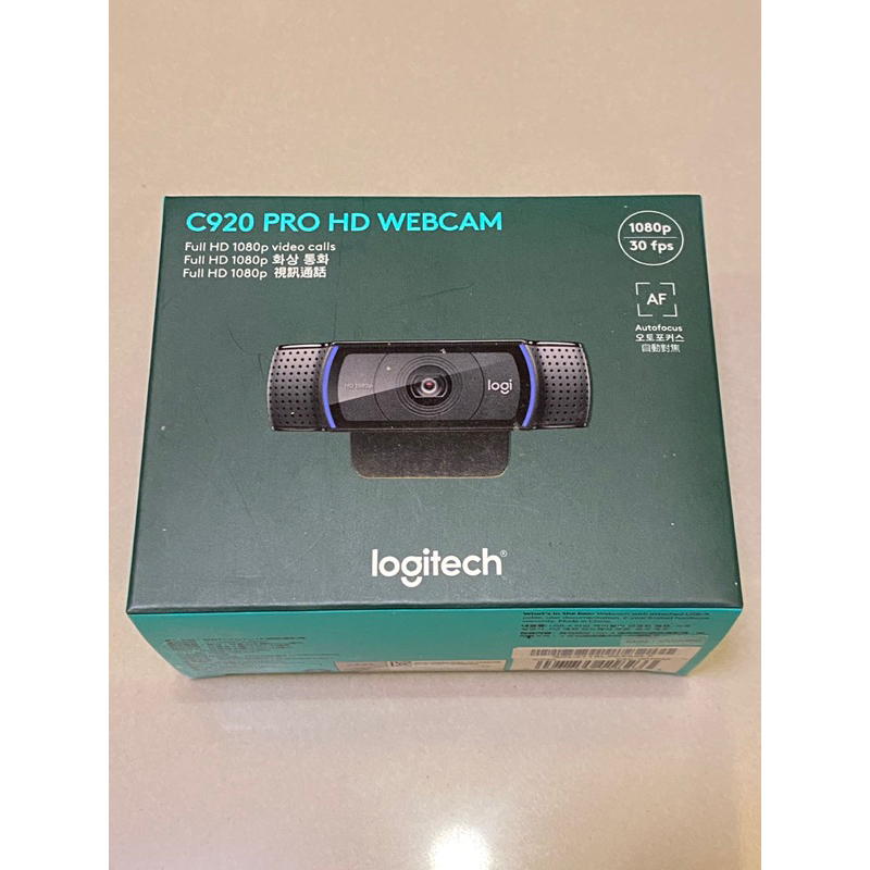 Logitech 羅技 C920 PRO HD WEBCAM 網路攝影機