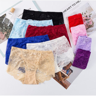 A.H shop👙臺灣現貨➕發票🧾20色❗️XL-XXL下單區 超彈性 蕾絲內褲 性感 無痕 中高腰 涼感 大尺碼 加大