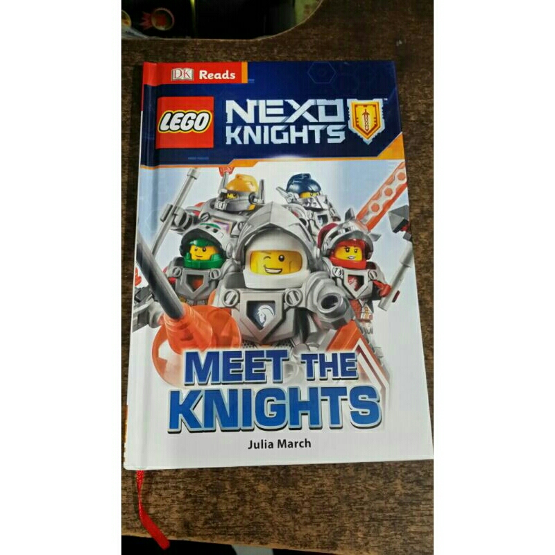DK Reads Lego meet the knights 英文學習讀本精裝書