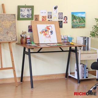 RICHOME 福利品 TA-427 時尚簡約A型 工作桌 書桌 辦公桌 電腦桌 主管桌 職員桌 會議桌