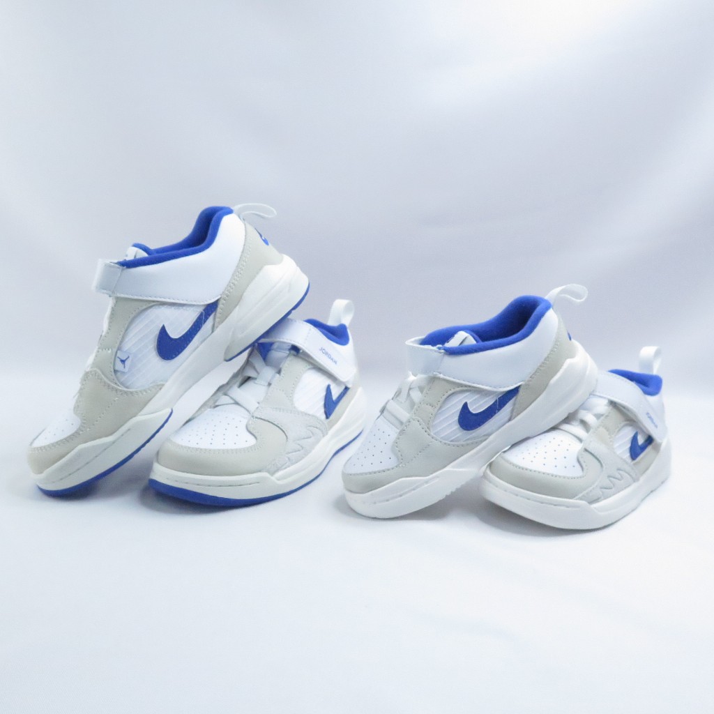 Nike Jordan Stadium 90 DX439×104 中小童鞋 學步 運動鞋 灰藍【iSport愛運動】