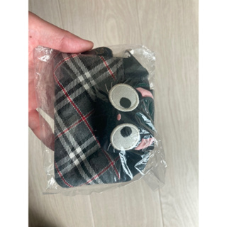 【Kiro貓】小黑貓 格紋 卡片包/零錢包/耳機收納袋