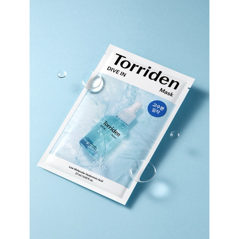 ［現貨］Torriden Dive in 玻尿酸保濕面膜