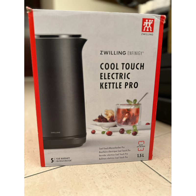 全新德國雙人Zwilling Enfinigy Electric Kettle Pro 電熱水壺 1.5公升