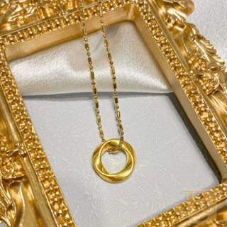 🌟RJ純金品🌟 9999黃金墜子 莫比烏斯 送禮 時尚簡約 附贈銅鍍金項鍊