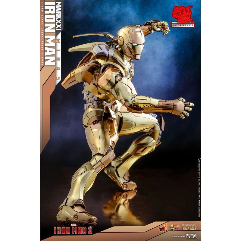 全新 野獸國 Hot Toys MMS586D36鋼鐵人馬克 21 金霸王 MMS586 非 MMS341 MMS618